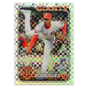 2024 Topps Chrome Update Series Randy Rodriguez X-Fractor RC #USC106 Near Mint - Bild 1 von 3
