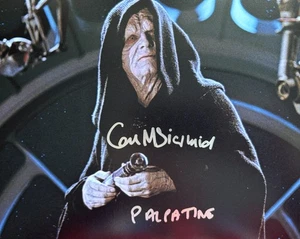 Star Wars Ian McDiarmid Palpatine Autogramm 8x10 Foto - ORIGINAL signed - Bild 1 von 3