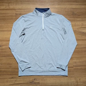 Rhoback 1/4 Zip Sweatshirt Men’s Small Gray Performance Golf Stretch Athletic - Picture 1 of 10