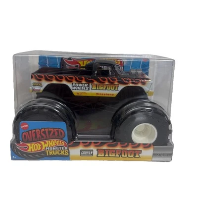 2025 HOT WHEELS MONSTER TRUCKS OVERSIZED BIGFOOT POWER WHEELS 1:24 BRAND NEW  - Image 1 of 4