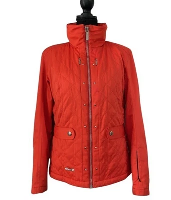 DE COLECCIÓN Y2K Spyder Xtl 10000 Esquí Snowboard Invierno Chaqueta Abrigo Coral Naranja Talla 8 Foto 1 de 4