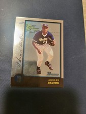 ADRIAN BELTRE 1998 Bowman INTERNATIONAL Parallel Card #123 Dodgers Foil 2nd Year
