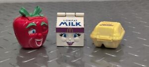Vintage 1980's McDonald's Happy Meal Transformers Lot Of 3