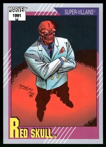 Red Skull NM 90 1991 Impel Marvel Universe II Marvel Karte - Bild 1 von 2