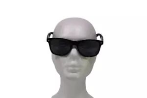 Montblanc Herren MB Gläser MBS366 schwarz UV maximaler Schutz quadratische Sonnenbrille - Bild 1 von 8