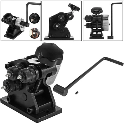 Uimoso Manual Plate Steel Ring Roller Bender Hardended Handheld Metal Rod - Image 1 of 4