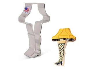 WEIHNACHTSBEINLAMPE Metall Keksausstecher, 4,5 Zoll - von Ann Clark - Bild 1 von 1