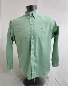 Ralph Lauren Hemd Classic Fit Grün Button Down MÄNGEL - Bild 1 von 12