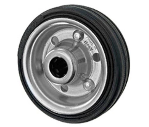 Ruote industriali in gomma piena ricambio ruota gommata per carrelli AVO 112 - Immagine 1 di 1