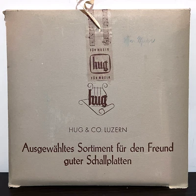 Switzerland HUG & CO. LUZERN Ausgewahltes - 10" Shellac 78RPM Record - NEW! - Image 1 of 4