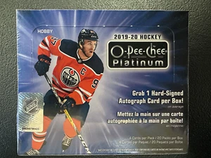 2019-20 Upper Deck O-Pee-Chee Platinum NHL Hockey Sealed Hobby Box - Picture 1 of 1