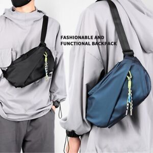 Fashion Men Shoulder Bag Nylon Crossbody Bags Casual Male Sport Messenger Bag