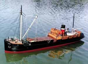 Caldercraft SS Talacre Steam Coaster 1:48 Scale Boat Kit - Picture 1 of 5