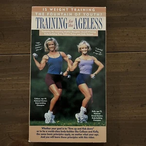 WEIGHT TRAINING FOR THE AGELESS New VHS Mother Daughter Body Building Duo OOP - Picture 1 of 3