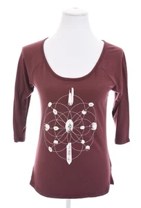 Volcom Womens Quartz Dise Raglan Sleeve Graphic T-Shirt Top Sz XS - Picture 1 of 12
