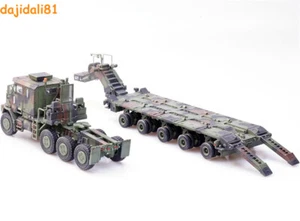 1:72 US Army Oshkosh M1070 Heavy Transport Vehicle Model Military Toys Finished - Picture 1 of 21