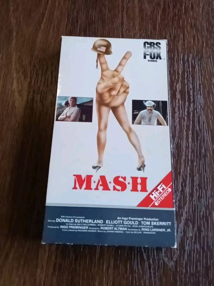 M*A*S*H [MASH] (VHS 1985) CBS FOX Video Donald Sutherland, Elliot Gould EXC COND - Image 1 of 3