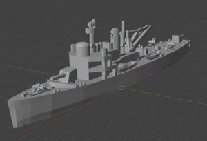 1:700 Hr.Ms. Willem van der Zaan - Picture 1 of 3