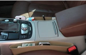 Catcher Phone Holder Mount Car Seat Slit Pocket Organizer Storage Universal ABS - Picture 1 of 8