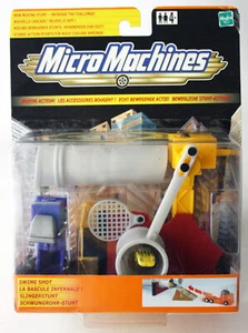 Micro Machines Stunt Swing Shot 2001 acción en movimiento nuevo Hasbro - Imagen 1 de 10