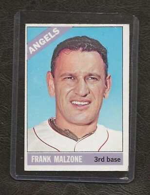 1966 O-Pee-Chee, OPC, #152 Frank Malzone, California Angels, EX! - Image 1 of 2