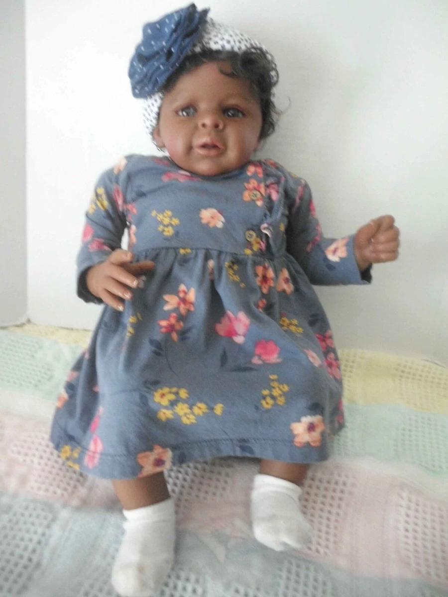 エスニックベビー Laura Tuzio Rossフルシリコン リボーンドール