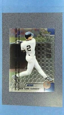 1999 Topps Finest DEREK JETER #115 New York Yankees ~MR27B - Image 1 of 2