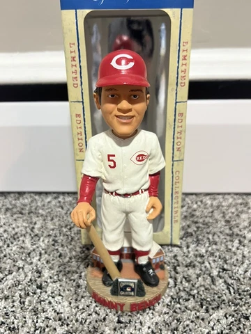 JOHNNY BENCH Cincinnati Reds MLB Cooperstown EXCLUSIVE Nodder Bobblehead Bobble Cover