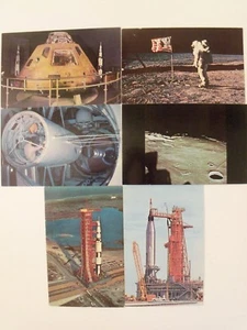 NASA MOON ASTRONAUT PALOMAR TRANQUILITY BASE APOLLO 6 POSTCARD LOT UNUSED STD SZ - Picture 1 of 9