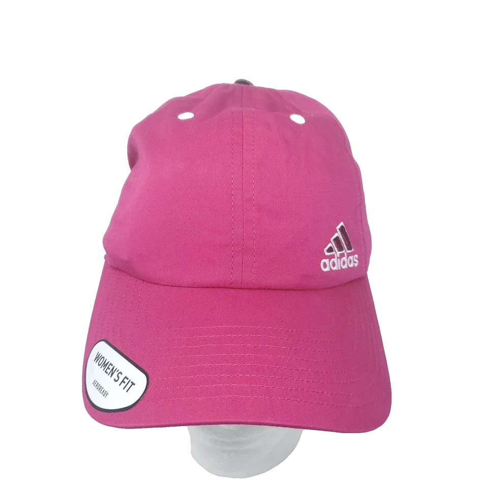 adidas Womens Cap Climate Bold Pink Sport Athletic Hat Adjustable Strap