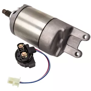 Starter W/ Relay Solenoid For Honda ATC250SX ATC250ES TRX250 TRX300 TRX300FW ATV - Picture 1 of 11