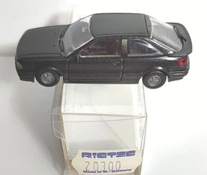 RIETZE AUTO MODELLE 1:87 H0 PLASTICA AUDI COUPE' NERO METALLIZZATO ART 20300 - Foto 1 di 1