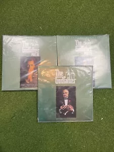Laserdisc The Godfather Trilogy Remastered Widescreen Al Pacino Marlo READ - Picture 1 of 24