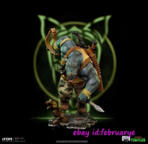 Iron Studios 1/10 Rocksteady Figurines In Stock New Perfect