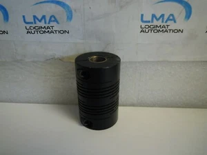 HELICAL FLEXIBLE SHAFT 1/2" bore 3/4" bore COUPLING 2-3/8" LENGTH 1-1/2" dia NEW - Imagen 1 de 3