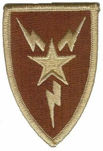 US ARMY 3RD SIGNAL BRIGADE PATCH - DESERT - Picture 1 of 1