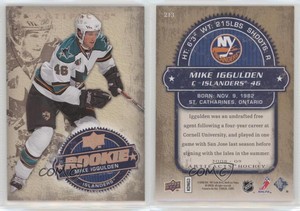 2008-09 Upper Deck Artifacts Copper Spectrum /25 Mike Iggulden #213 Rookie RC