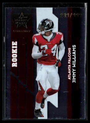 Jimmy Williams 2006 Leaf Rookies & Stars #182     Rookie   RC, SN999 - Image 1 of 2