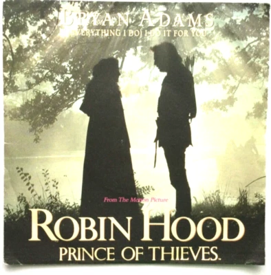 Bryan adams - everything I do , excellent condition 7” vinyl — 第 1/4 张图片