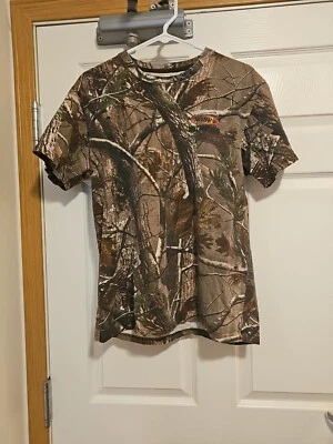Russell Outdoors REALTREE Camo T-shirt Large HUNTING Tee 2017 Nationals - Image 1 of 4
