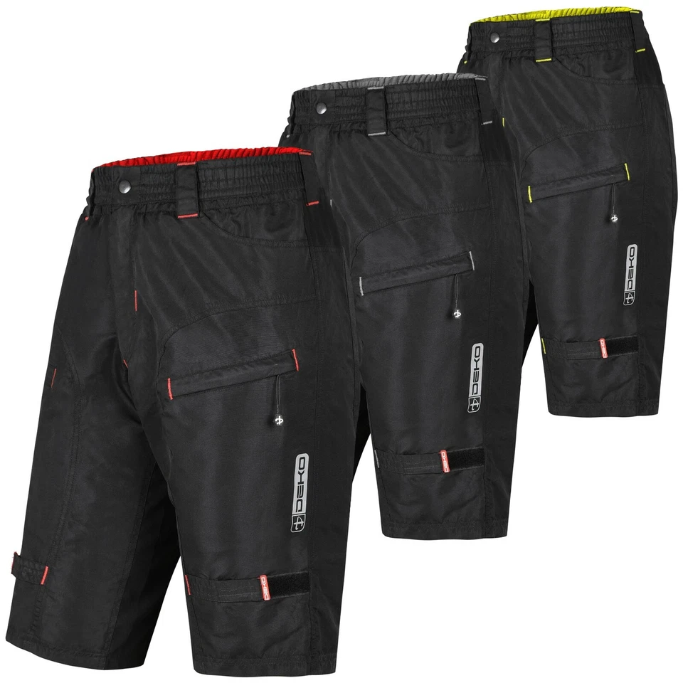 Men' Bike Shorts, Cyclin Shorts, Mountain Bike Shorts MTB Shorts Loose Fit with - Image 1 of 2