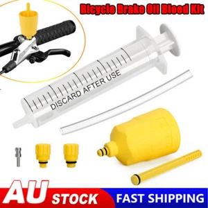 Bicycle Bike Hydraulic Oil Disc Brake Bleed Kit for Shimano Tektro Magura Sram - Picture 1 of 12