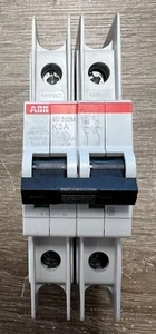 ABB SU202M-K3A 2-Pole Circuit Breaker - Picture 1 of 4