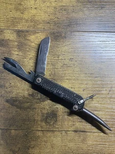 WWII Era Penknife Military Jack Knife Marlin Spike Made in Solingen, Germany - Picture 1 of 17