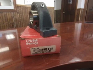 Link-Belt P3S228E Pillow Blocks Ball Bearings P3-S228E 1-3/4'' - Picture 1 of 3