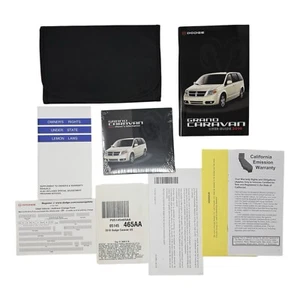 2010 Dodge Grand Caravan Owners Manual Complete Set w/ Case Inserts OEM Guide 1 - Picture 1 of 12