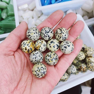 10 Stck. Natürliche Gesprenkelte Reiki Edelstein Kugel Kristall Quarz Heilung Dekorieren - Bild 1 von 6