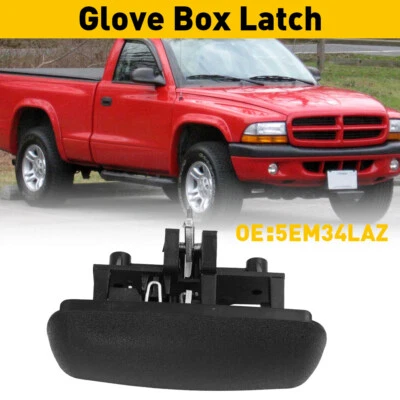 Porta-luvas compartimento trava trava tampa alça para 97-00 Dodge Dakota 98-00 Durango - Imagem 1 de 4