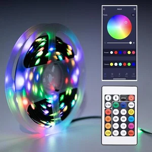 20M Christmas Decoration LED Strip Light Battery USB Operated Remote App Control - Picture 1 of 12