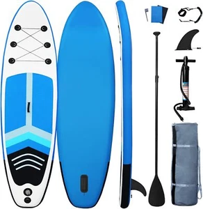 Stand Up Paddle Board, Yoga Board with Durable SUP Accessories & Carry Bag - Picture 1 of 7